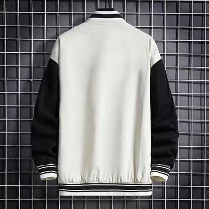 Junior High School Student Baseball Jacket Loose Style
