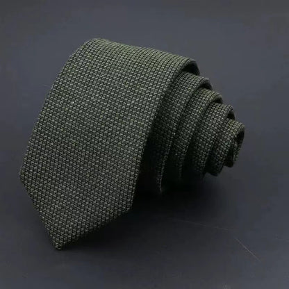 Thickened Men's Business Fashion Tie Cotton