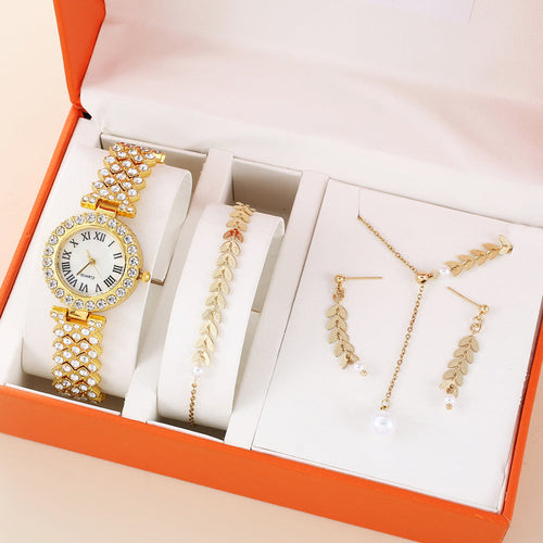 Diamond Women Watches Luxury Fashion Rhinestone Quartz Bracelet Wrist