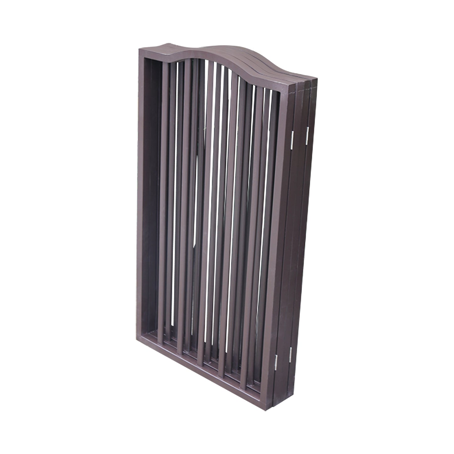 Arc Wooden Freestanding Folding Pet Gate - Dog Gate for Doorways,