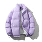 Men's Stand Collar Loose And Warm Down Coat