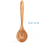 Teak Natural Wood Tableware Spoon Ladle Turner Rice Colander Soup
