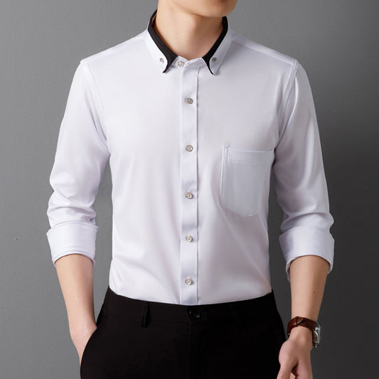 Men's Business Shirt Long Sleeve