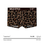 Ice Silk Underwear Leopard Print
