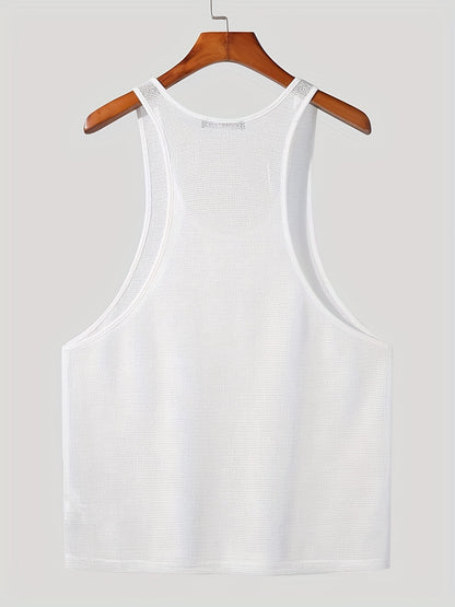 Solid Color Bottoming Shirt Outer Wear Casual Knitted I-shaped Vest