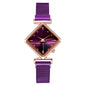 Diamond watch bracelet