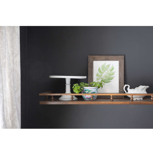 12" x 16" Brown Solid Wood Hanging Picture Frame