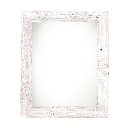 12" x 16" White Solid Wood Hanging Picture Frame