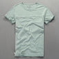 Men's Short-sleeved T-shirt Japanese Style Men's Clothing Round Neck Slim Fit