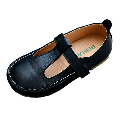 Children's Genuine Leather Soft Calf Leather Shoes Casual Baby Shoes