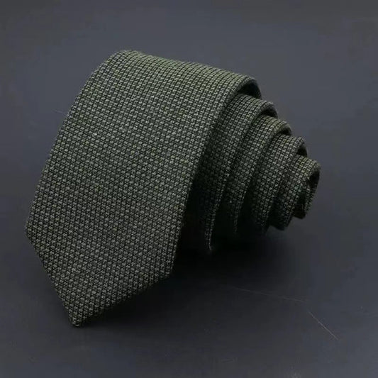 Thickened Men's Business Fashion Tie Cotton
