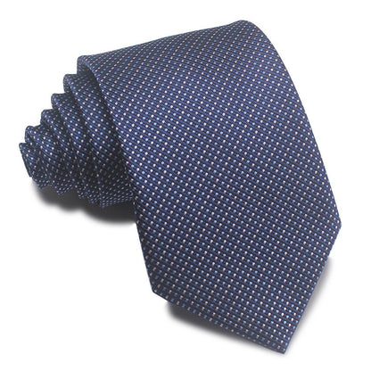 8CM Striped Tie Men's Business Formal