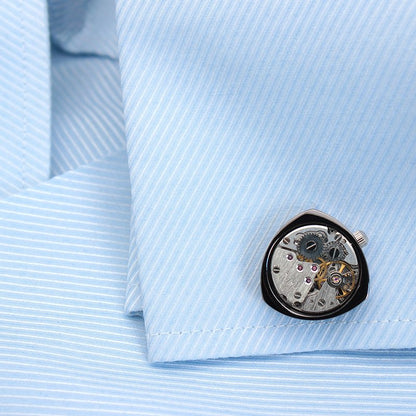 Rotor Motors Watch Engine Cufflinks
