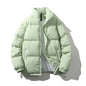Men's Stand Collar Loose And Warm Down Coat