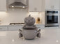 Custom Pumpkin Man Candy Dish – Resin Countertop Halloween Candy Bowl