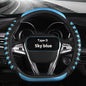 Leather Silicone Steering Wheel Cover