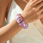 Ins Fashion Acrylic Bracelet Temperament Geometric Jewelry For Women