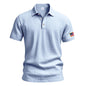 American Summer Linen Short Sleeve Men Clothing
