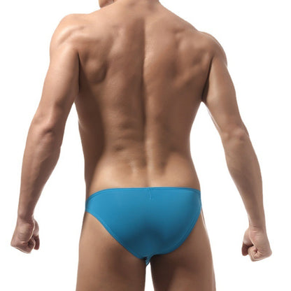 Men's Couple Underwear Ice Silk Narrow Edge