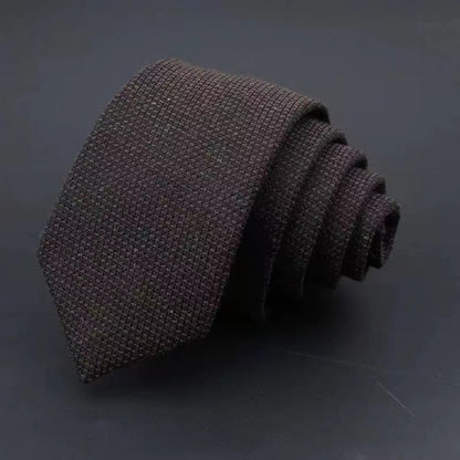 Thickened Men's Business Fashion Tie Cotton