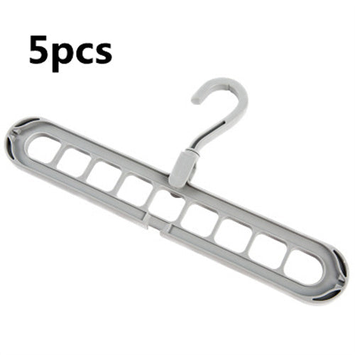 9-hole Clothes Hanger Organizer Space Saving Hanger Multi-function