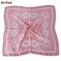 Vintage Satin Plain Scarf