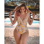 V Neck One Piece Bikini