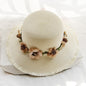 Beach Straw Hat Women's Fresh Seaside Face Covering