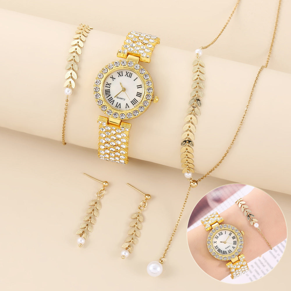 Diamond Women Watches Luxury Fashion Rhinestone Quartz Bracelet Wrist