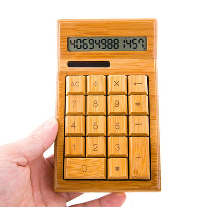 Solar Power Bamboo Calculator