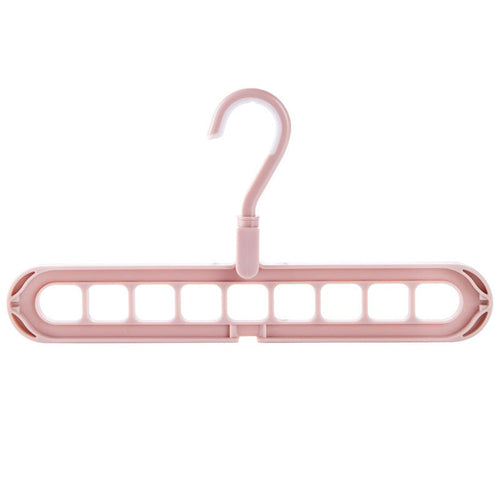 9-hole Clothes Hanger Organizer Space Saving Hanger Multi-function