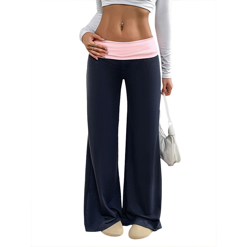 Women's Low Waist Casual Sports Pants