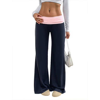 Women's Low Waist Casual Sports Pants
