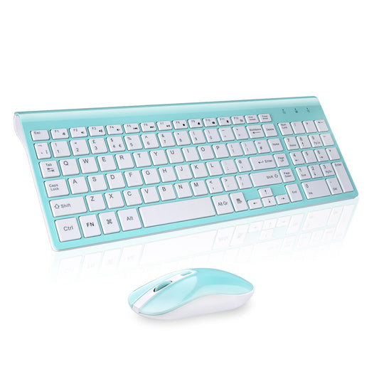 fashion wireless keyboard mouse set