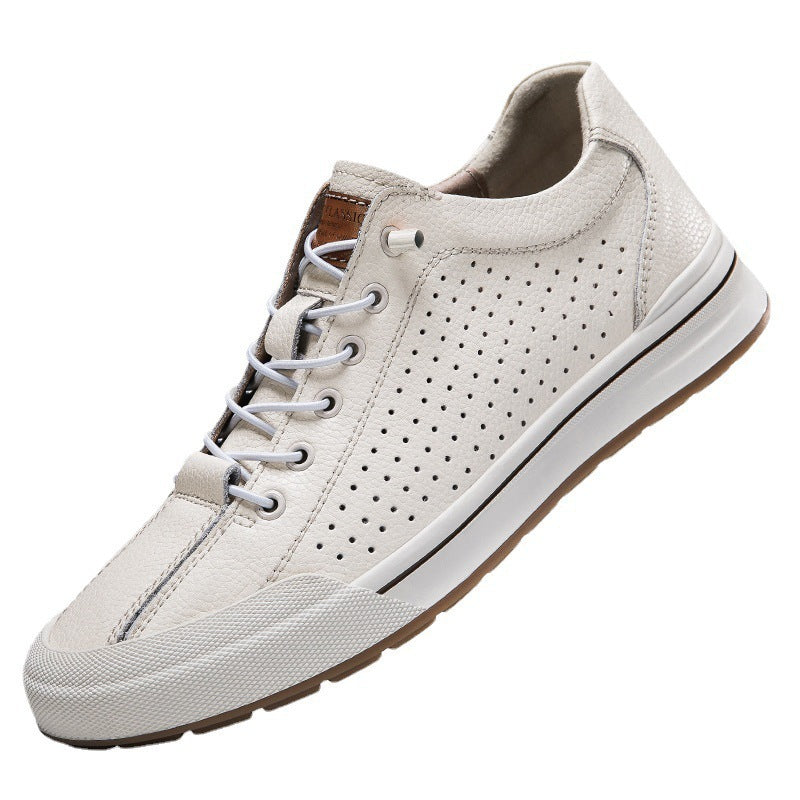Men's White Shoes Breathable