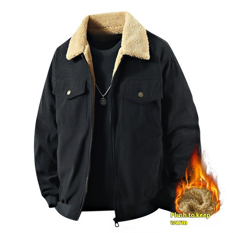 Fleece Corduroy Cotton Jacket