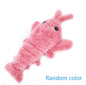 Pet Toys Electric Jumping Shrimp USB Charging Simulation Lobster Funny