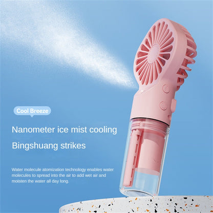 Strong Power Spray Humidification Small Mist Fan Humidification Usb