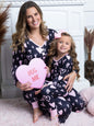 Valentine's Day Heart Printing Pajamas Parent-child