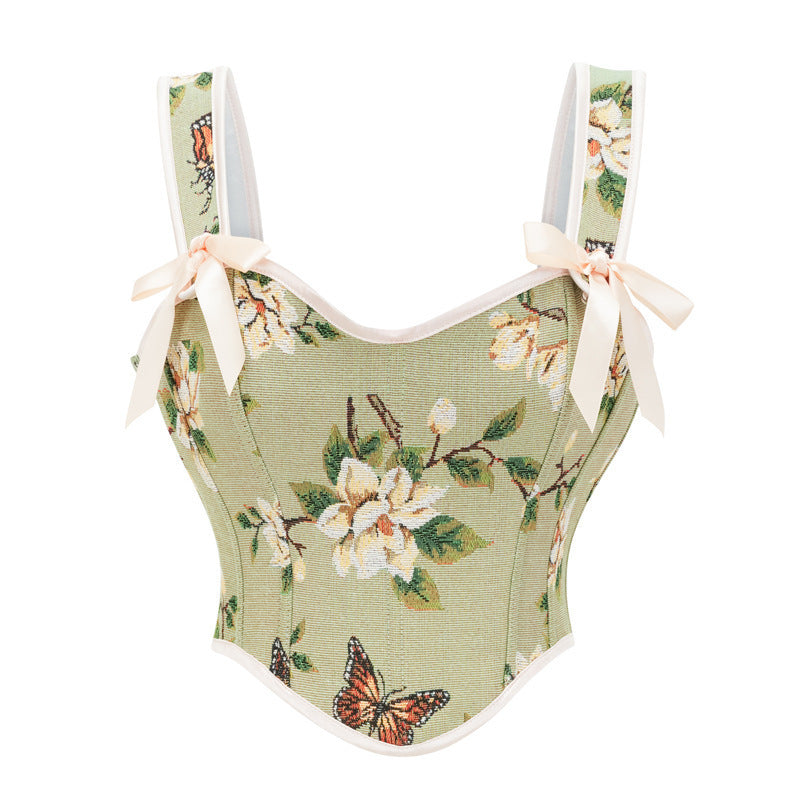 Women's Slim Fit Printed Sexy Vest