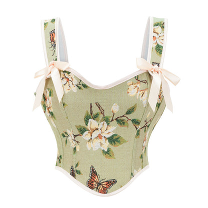 Women's Slim Fit Printed Sexy Vest