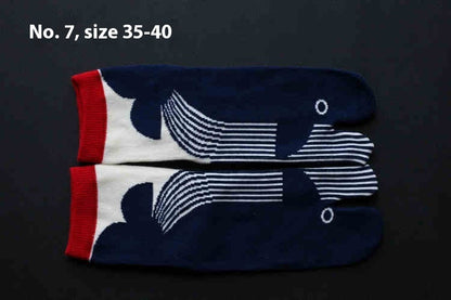 Cotton Two-finger Socks