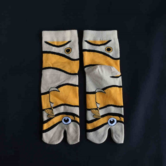 Cotton Two-finger Socks