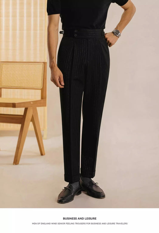 Men's Italian Naples High Waist Pants