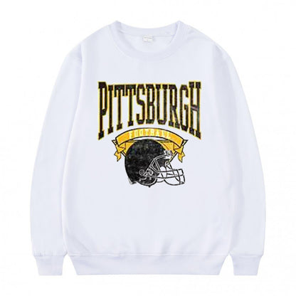 Brushed Hoody Round Neck Men's Sports And Leisure