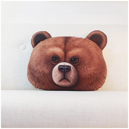 3D Animal Sofa Pillow