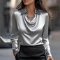 Women's Elegant Long Sleeve Blouse