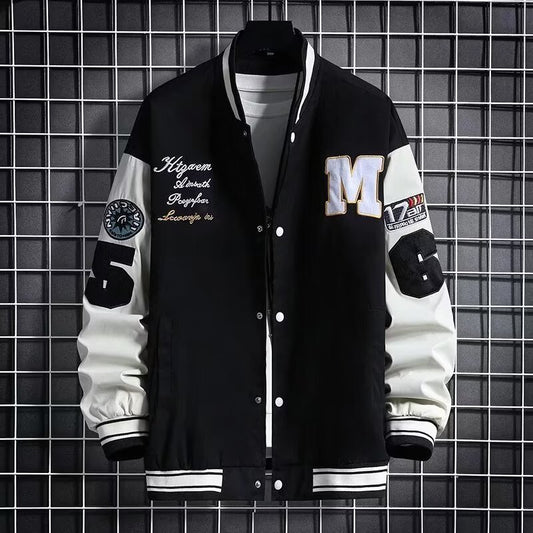 Junior High School Student Baseball Jacket Loose Style