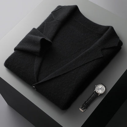 Cardigan Male V-neck Cardigan Knitted