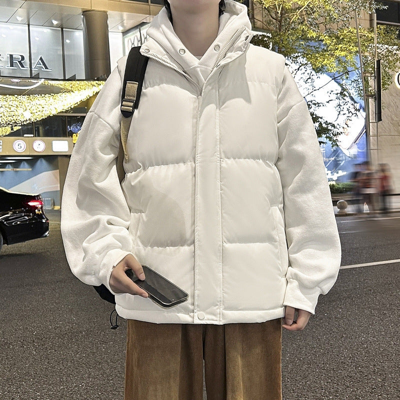 Collar Vest Winter plus Size Padded Jacket